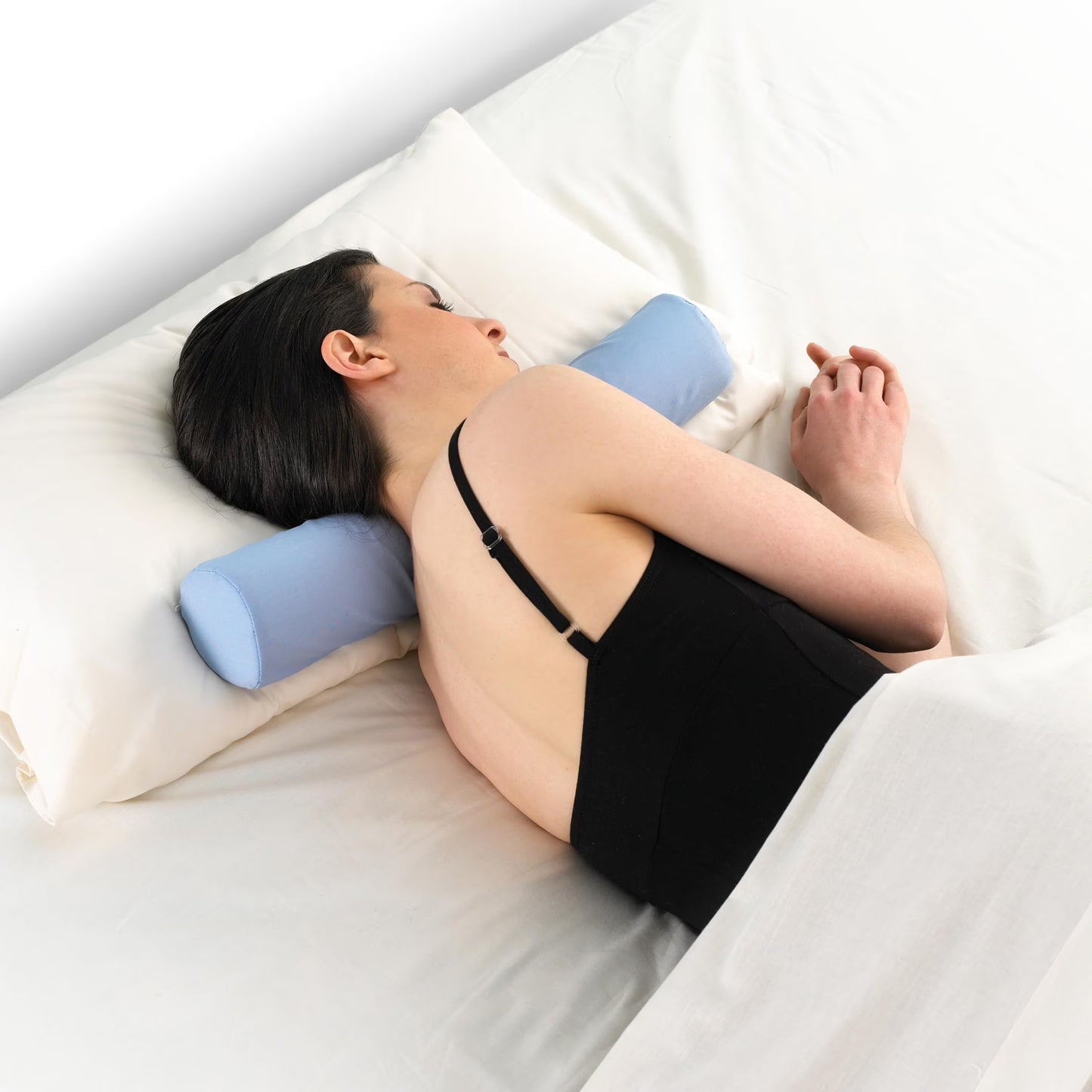 The Original Mckenzie Cervical Roll by , Neck Support Pillow to Relieve Cervical, Neck, and Back Pain - round Pillow for Improved Sleeping Support - Made in the USA