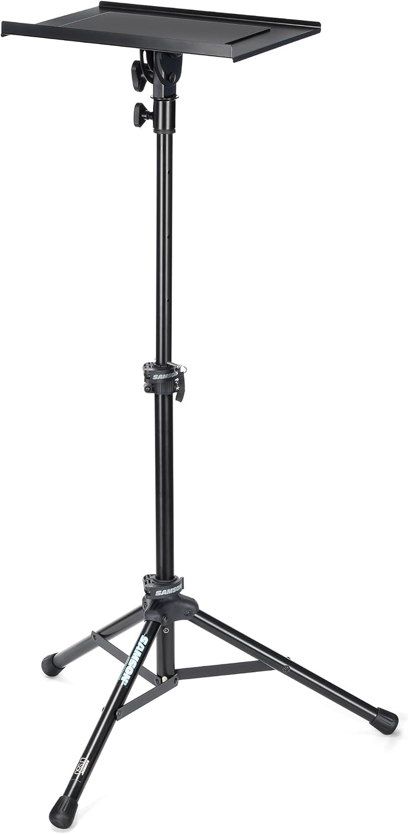 LTS50 Adjustable Laptop Stand – Portable Tripod Stand for Laptop Computers, Djs, Musicians, Producers & Content Creators | Portable Tripod Stand for Laptop Computers, Djs, Musicians, Producers and Content Creators