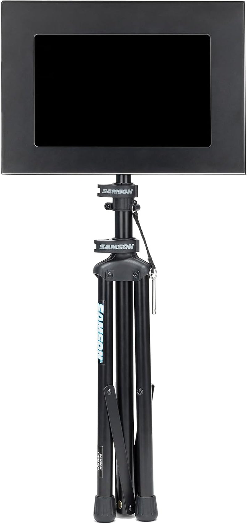 LTS50 Adjustable Laptop Stand – Portable Tripod Stand for Laptop Computers, Djs, Musicians, Producers & Content Creators | Portable Tripod Stand for Laptop Computers, Djs, Musicians, Producers and Content Creators