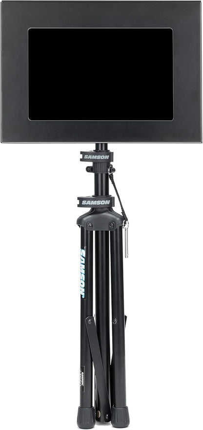 LTS50 Adjustable Laptop Stand – Portable Tripod Stand for Laptop Computers, Djs, Musicians, Producers & Content Creators | Portable Tripod Stand for Laptop Computers, Djs, Musicians, Producers and Content Creators