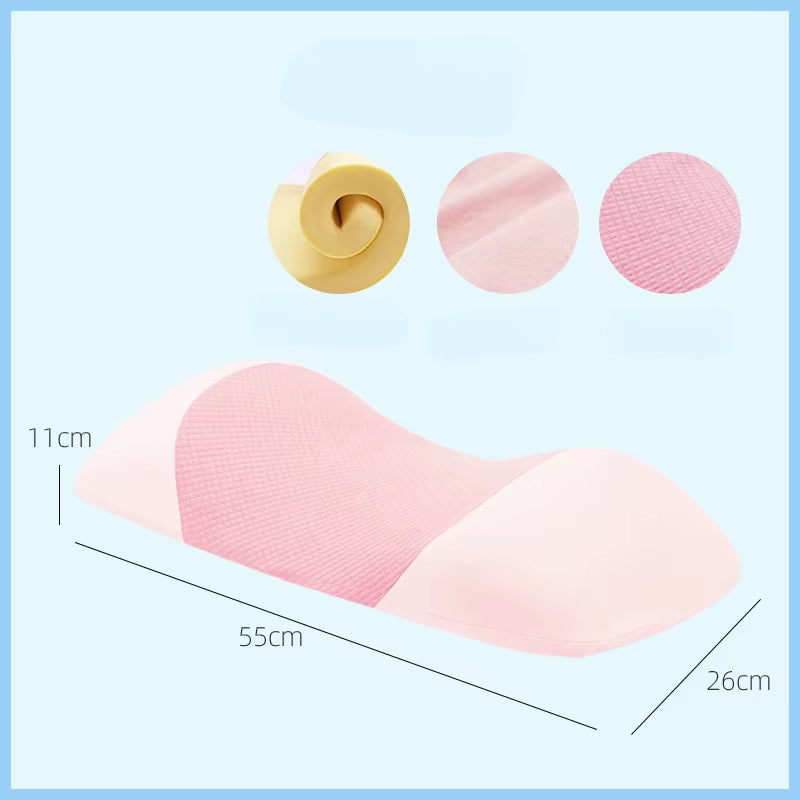 Lumbar Support Pillow for Sleeping Memory Foam Back Lumbar Support Cushion Back Support Bed Pillow Waist Support Back Sleepers
