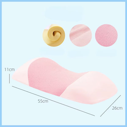 Lumbar Support Pillow for Sleeping Memory Foam Back Lumbar Support Cushion Back Support Bed Pillow Waist Support Back Sleepers