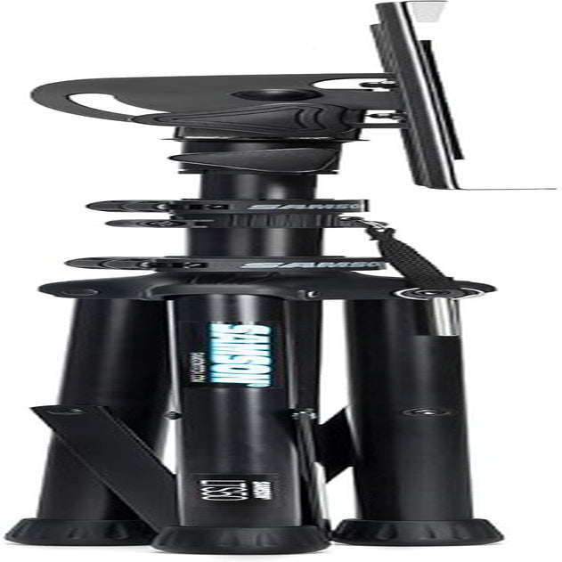 LTS50 Adjustable Laptop Stand – Portable Tripod Stand for Laptop Computers, Djs, Musicians, Producers & Content Creators | Portable Tripod Stand for Laptop Computers, Djs, Musicians, Producers and Content Creators