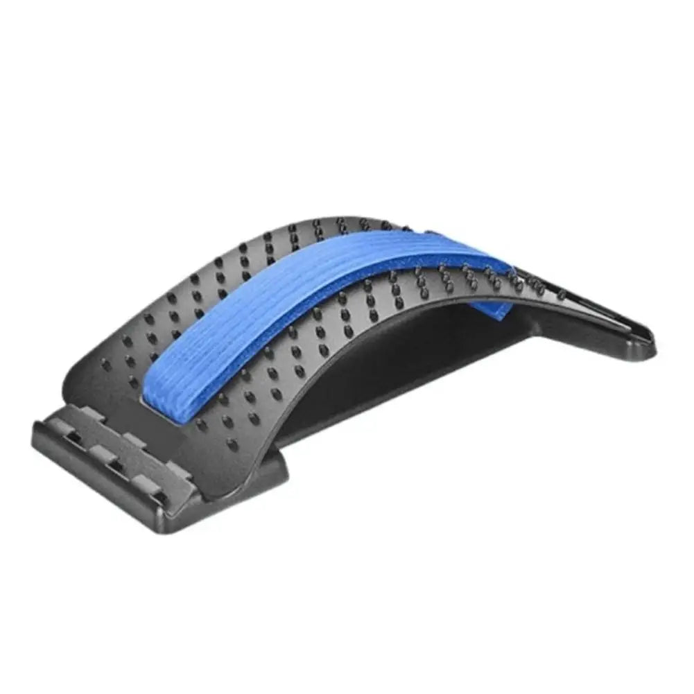Multi-Level Back & Neck Stretcher - Adjustable Lumbar Support for Deep Stretch, Yoga-Like Flexibility