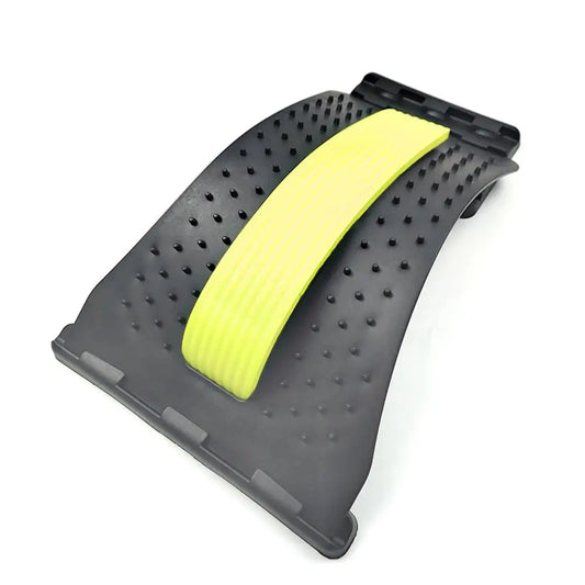 Multi-Level Back & Neck Stretcher - Adjustable Lumbar Support for Deep Stretch, Yoga-Like Flexibility