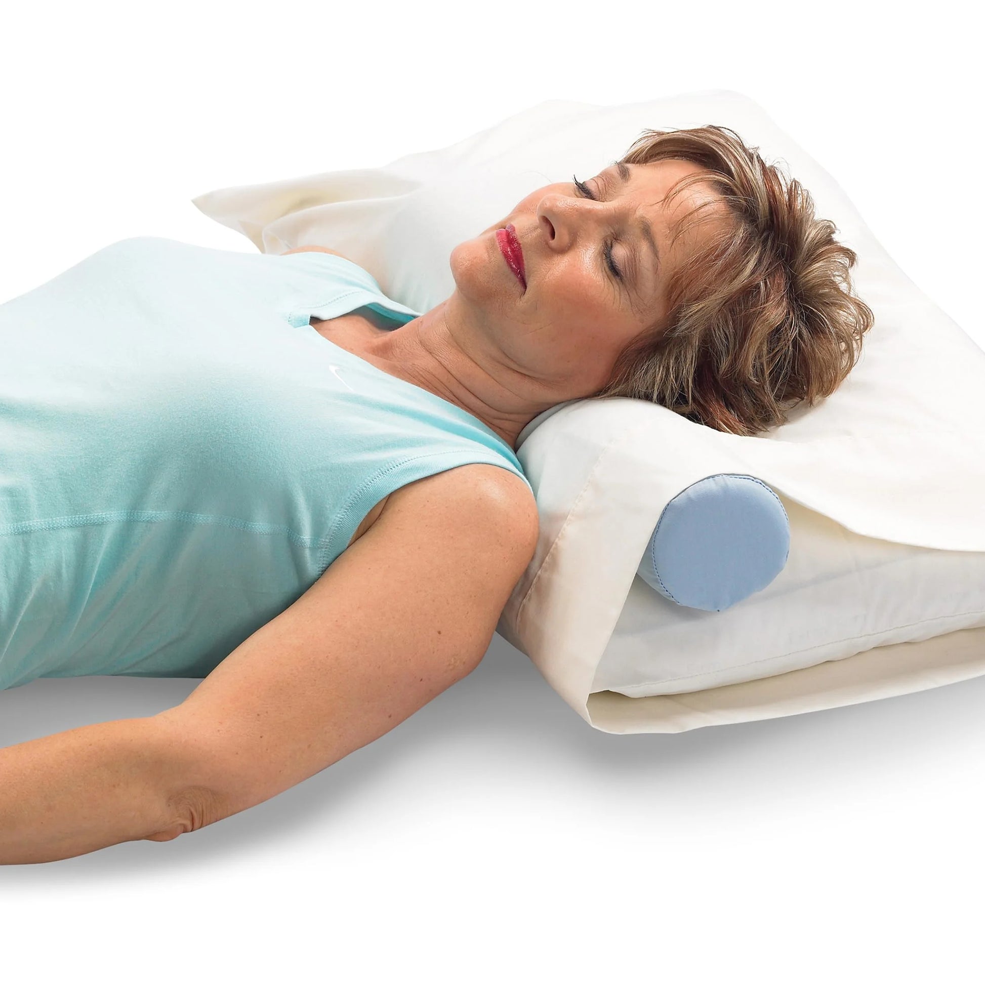 The Original Mckenzie Cervical Roll by , Neck Support Pillow to Relieve Cervical, Neck, and Back Pain - round Pillow for Improved Sleeping Support - Made in the USA